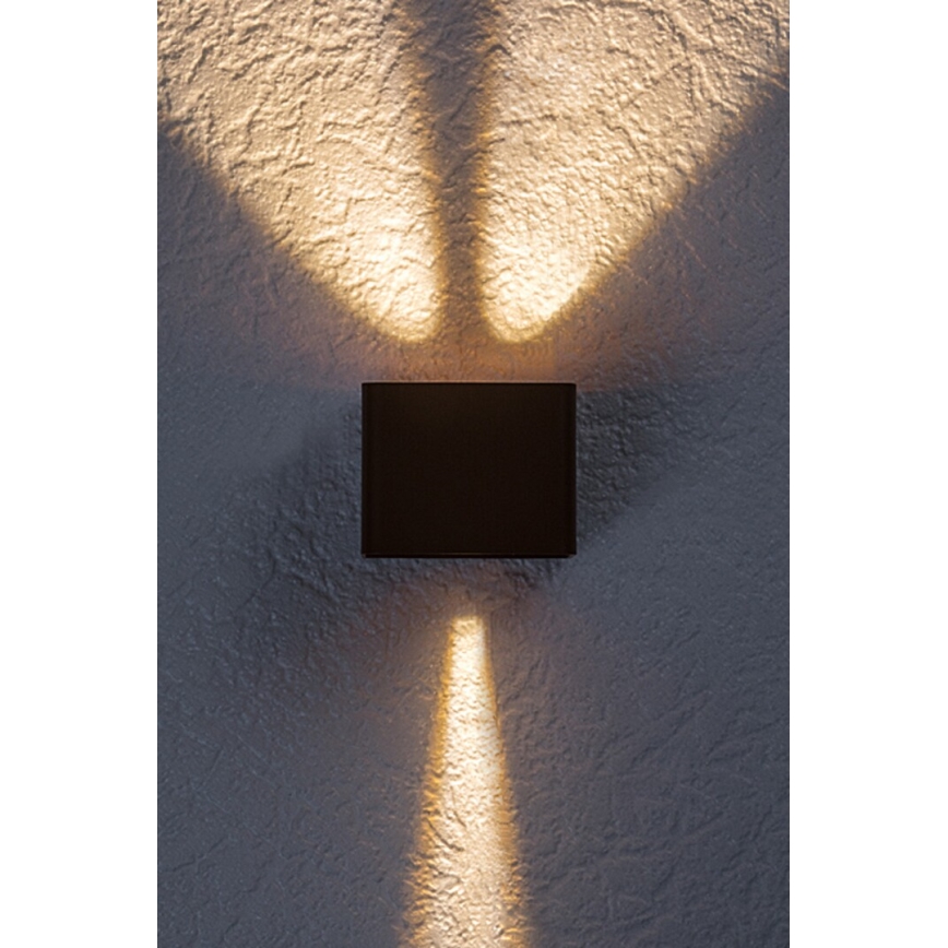 Rabalux - LED Väli seinavalgusti LED/10W/230V IP54 pruun