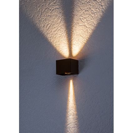 Rabalux - LED Väli seinavalgusti LED/10W/230V IP54 pruun
