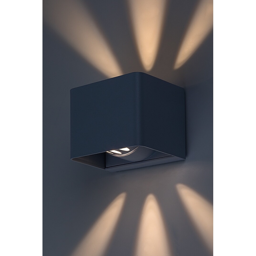Rabalux - LED Väli seinavalgusti LED/10W/230V IP54 hall