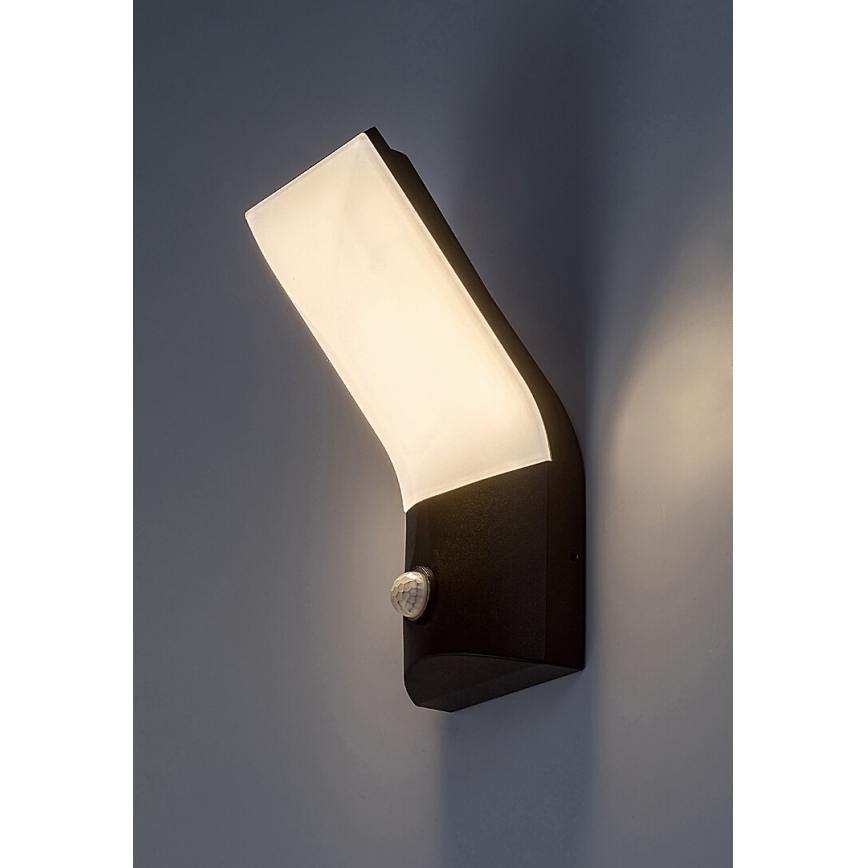 Rabalux - LED Väli seinavalgusti koos anduriga LED/10W/230V IP54