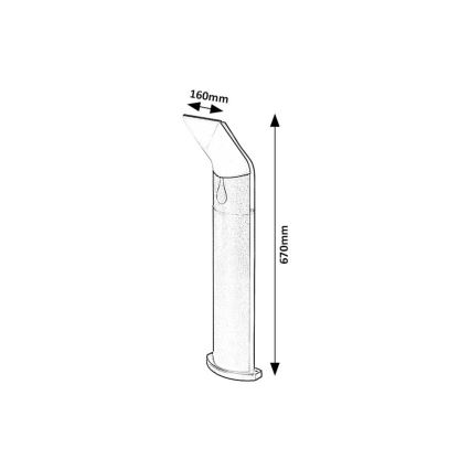 Rabalux - LED Välivalgusti LED/10W/230V IP54