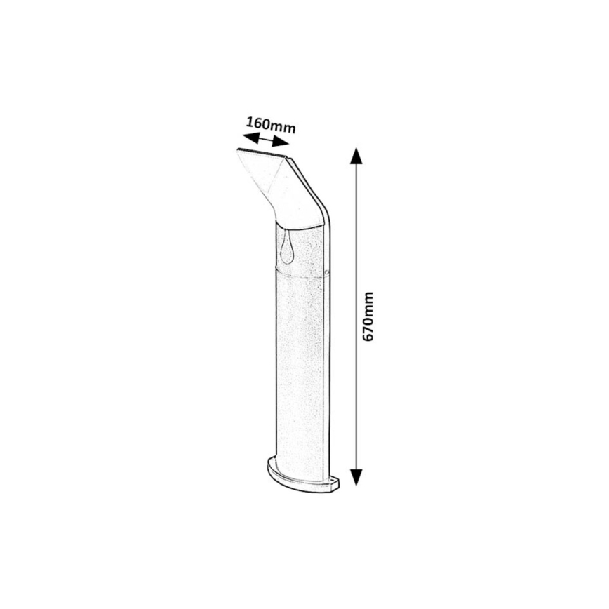 Rabalux - LED Välivalgusti LED/10W/230V IP54