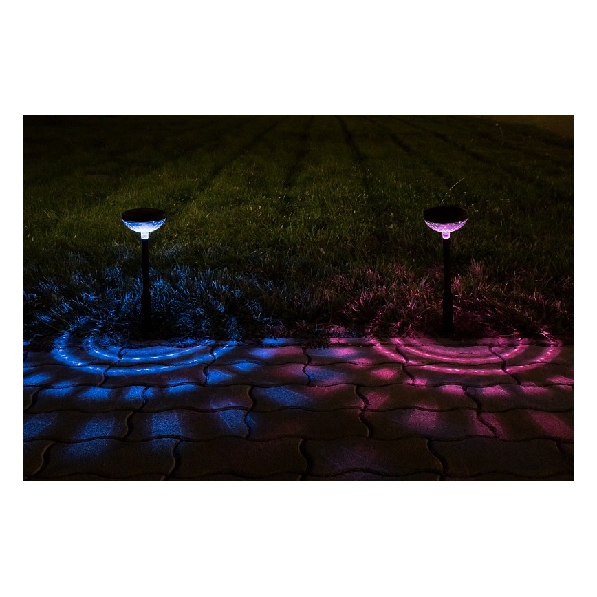 Rabalux - LED RGB päikesevalgusti LED/0,1W/1,2V 600mAh IP44