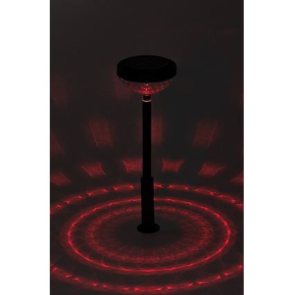 Rabalux - RGB LED Päikesepaneeliga valgusti LED/0,1W/1,2V 600mAh IP44