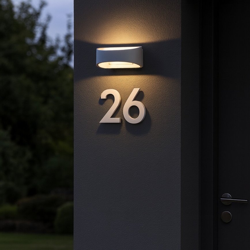 Rabalux - LED välisseinavalgusti LED/9W/230V IP54 valge