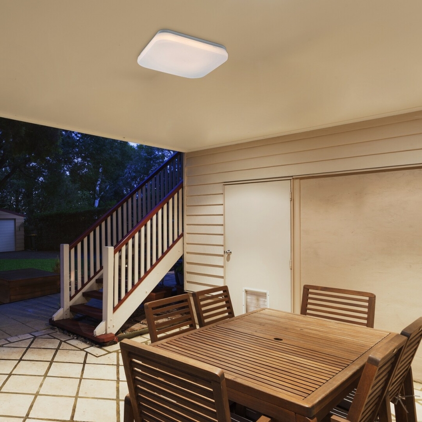 Rabalux - LED vannitoa laelamp LED/18W/230V 3000/4000/6000K IP44 28,5x28,5 cm