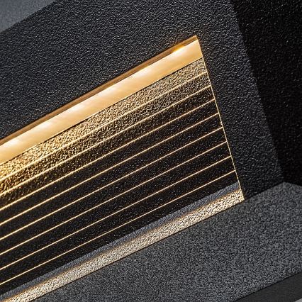 Rabalux - LED välisseinavalgusti LED/6W/230V IP65 must