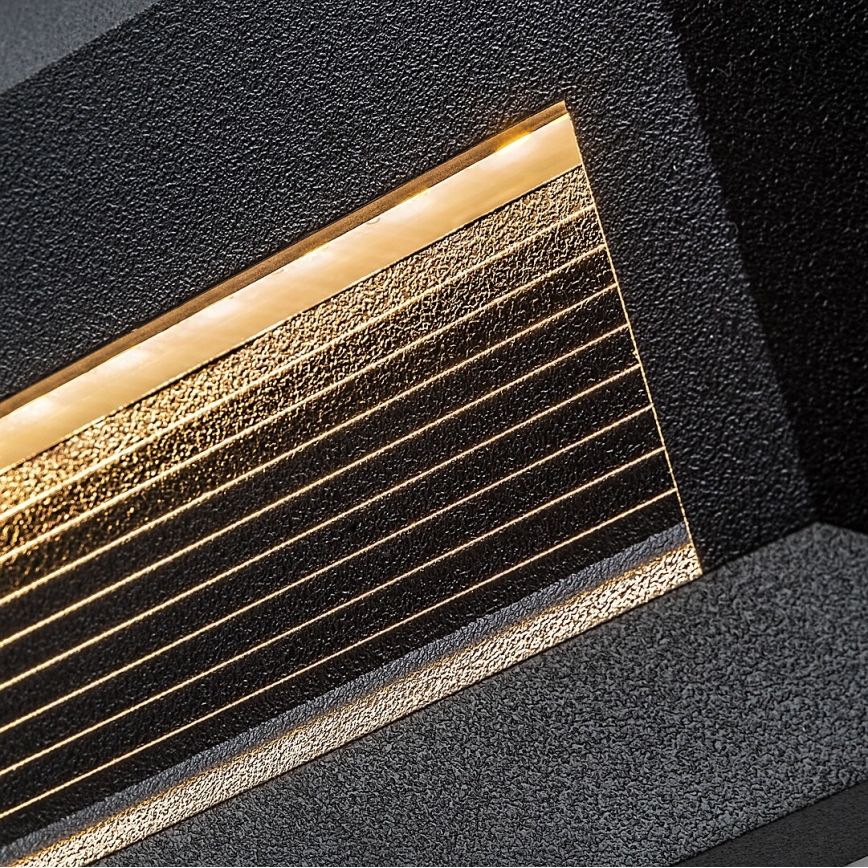 Rabalux - LED välisseinavalgusti LED/6W/230V IP65 must