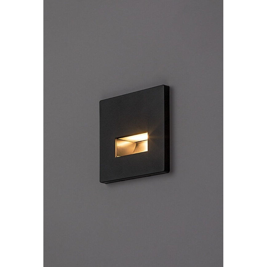 Rabalux - LED-trepi valgusti LED/1W/230V 3000/4500/6500K must