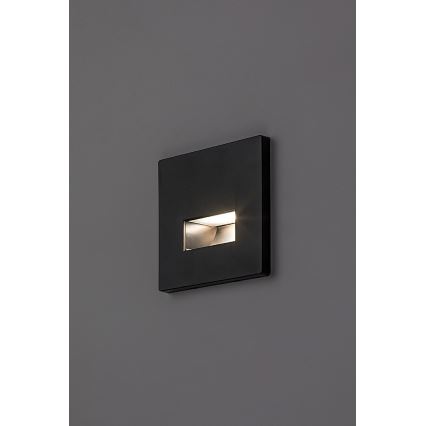 Rabalux - LED-trepi valgusti LED/1W/230V 3000/4500/6500K must