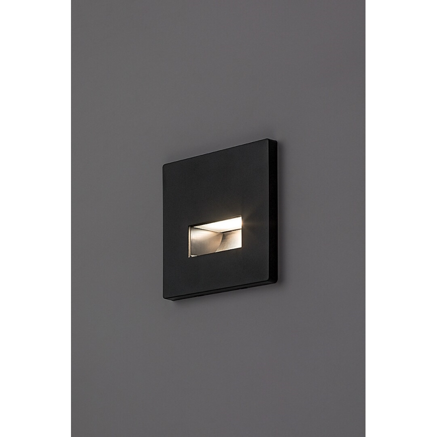 Rabalux - LED-trepi valgusti LED/1W/230V 3000/4500/6500K must