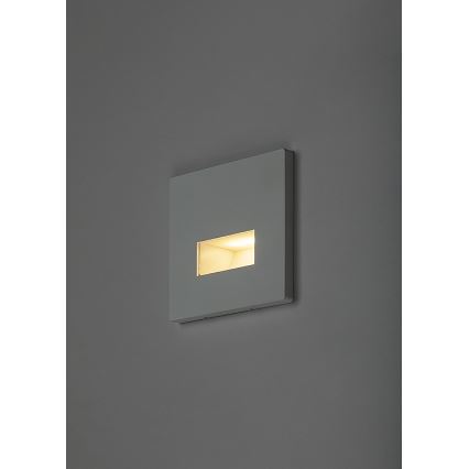 Rabalux - LED-treppivalgusti LED/1W/230V 3000/4500/6500K, valge