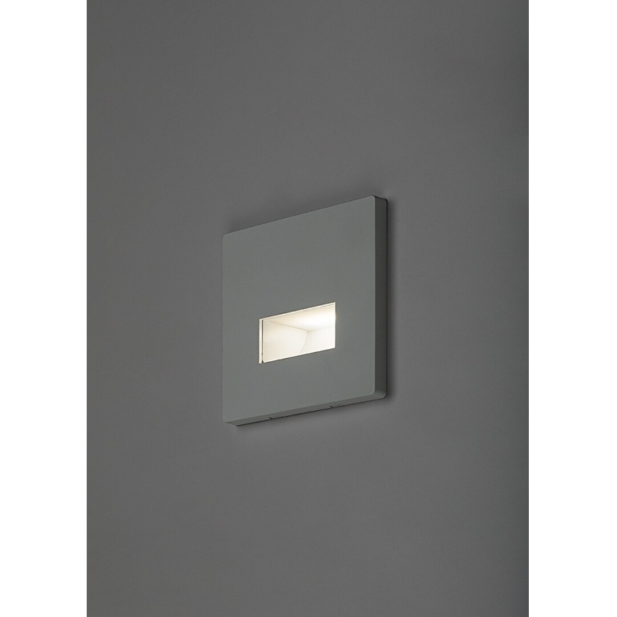 Rabalux - LED-treppivalgusti LED/1W/230V 3000/4500/6500K, valge