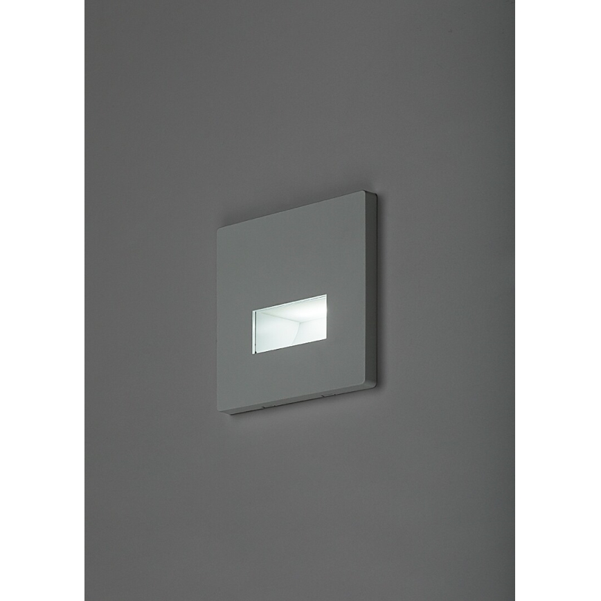 Rabalux - LED-treppivalgusti LED/1W/230V 3000/4500/6500K, valge