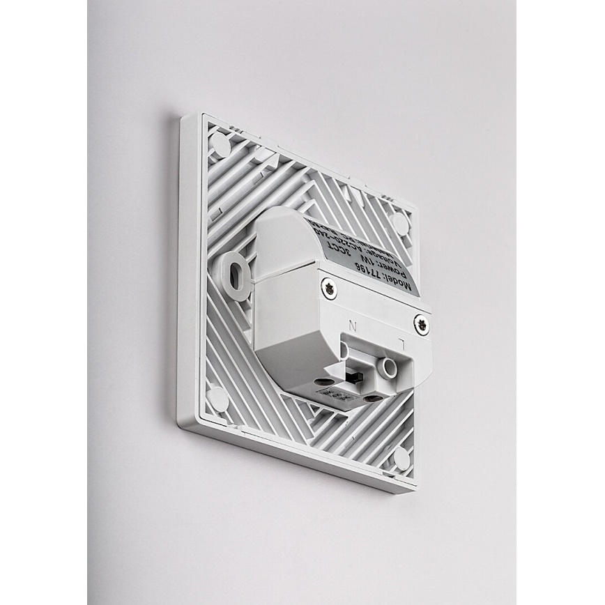 Rabalux - LED-treppivalgusti LED/1W/230V 3000/4500/6500K, valge