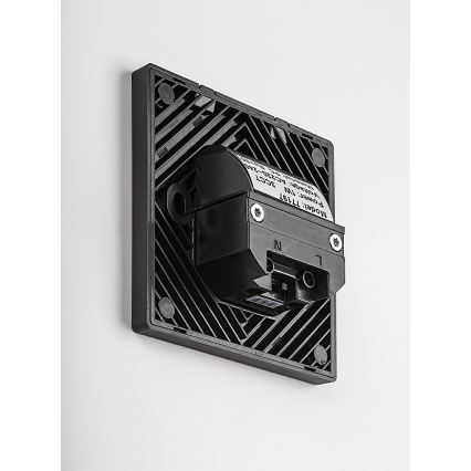 Rabalux - LED-trepivalgusti liikumis- ja hämarusanduriga LED/1W/230V 3000/4500/6500K must