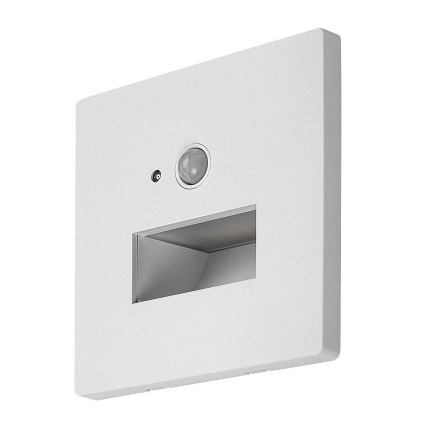 Rabalux - LED trepi valgusti liikumis- ja hämarusanduriga LED/1W/230V 3000/4500/6500K valge