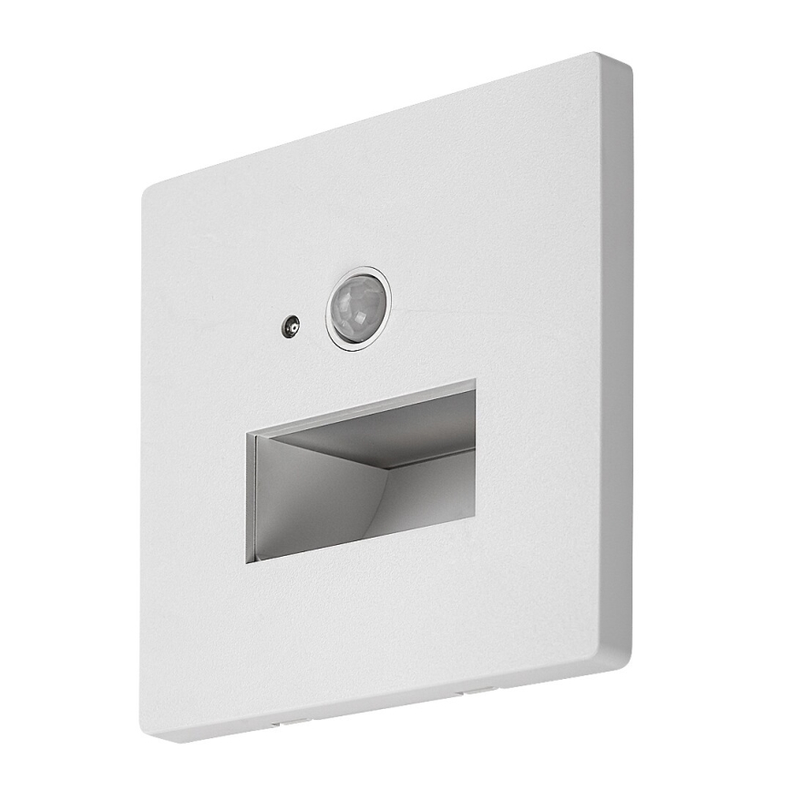 Rabalux - LED trepi valgusti liikumis- ja hämarusanduriga LED/1W/230V 3000/4500/6500K valge