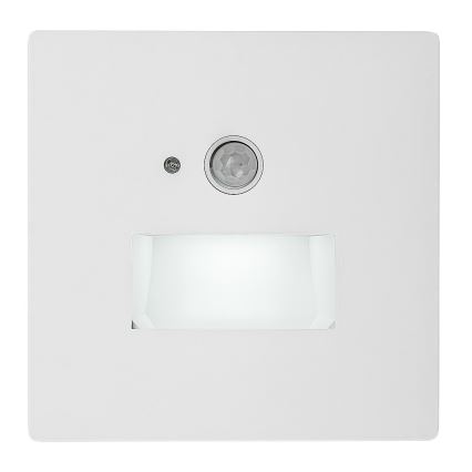 Rabalux - LED trepi valgusti liikumis- ja hämarusanduriga LED/1W/230V 3000/4500/6500K valge