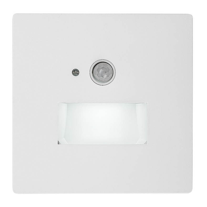Rabalux - LED trepi valgusti liikumis- ja hämarusanduriga LED/1W/230V 3000/4500/6500K valge
