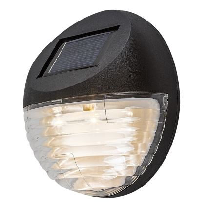 Rabalux - KOMPLEKT 2x LED päikesepaneeliga seinavalgusti LED/0,06W/1,2V 300 mAh IP44