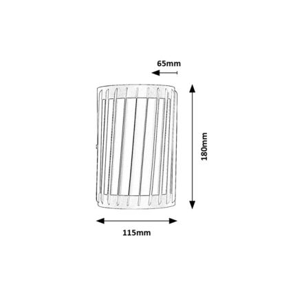 Rabalux - LED välisseinavalgusti LED/6W/230V IP54