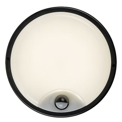 Rabalux - LED välisvalgusti seinale liikumisanduriga LED/18W/230V IP65 must