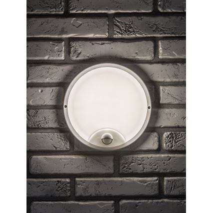 Rabalux - LED välisseinavalgusti anduriga LED/18W/230V IP65 valge
