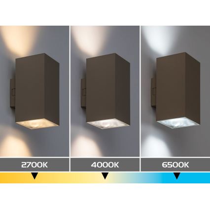 Rabalux - LED Välisseinavalgusti LED/18W/230V 2700/4000/6500K IP65