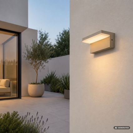 Rabalux - LED välisseinale mõeldud seinavalgusti LED/9W/230V IP54 beež