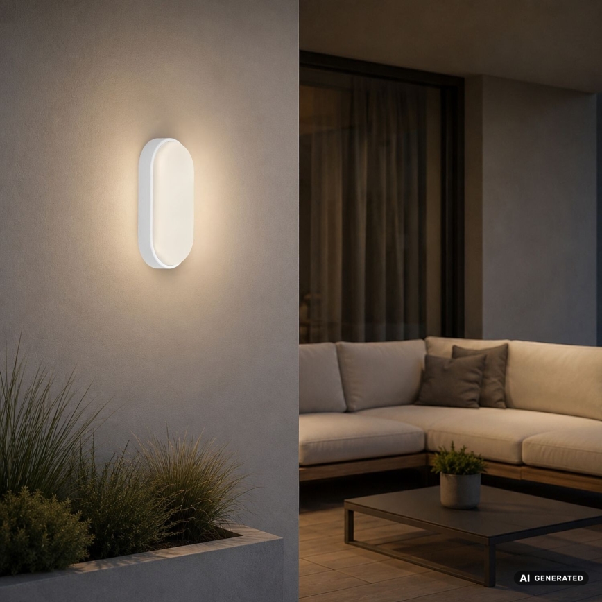Rabalux - LED Väline seinavalgusti LED/14W/230V IP54 valge