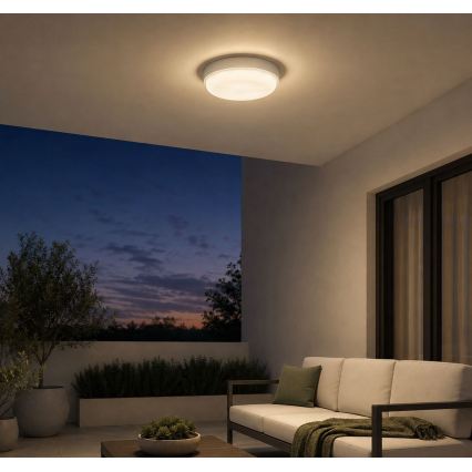 Rabalux - LED välisvalgusti lakke LED/14W/230V IP54 valge