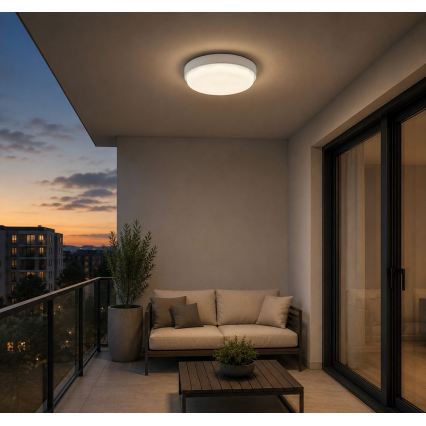 Rabalux - LED välisvalgusti lakke LED/14W/230V IP54 valge