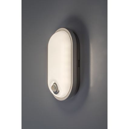 Rabalux - LED välistingimustes laevalgusti anduriga LED/15W/230V IP65 valge