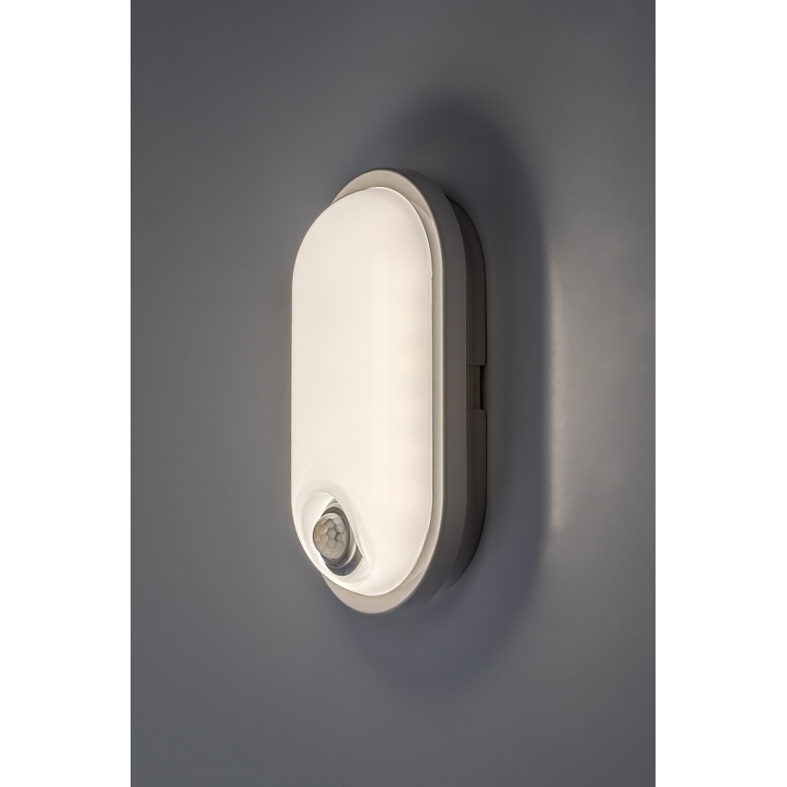 Rabalux - LED välistingimustes laevalgusti anduriga LED/15W/230V IP65 valge