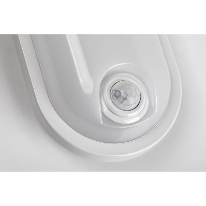 Rabalux - LED välistingimustes laevalgusti anduriga LED/15W/230V IP65 valge
