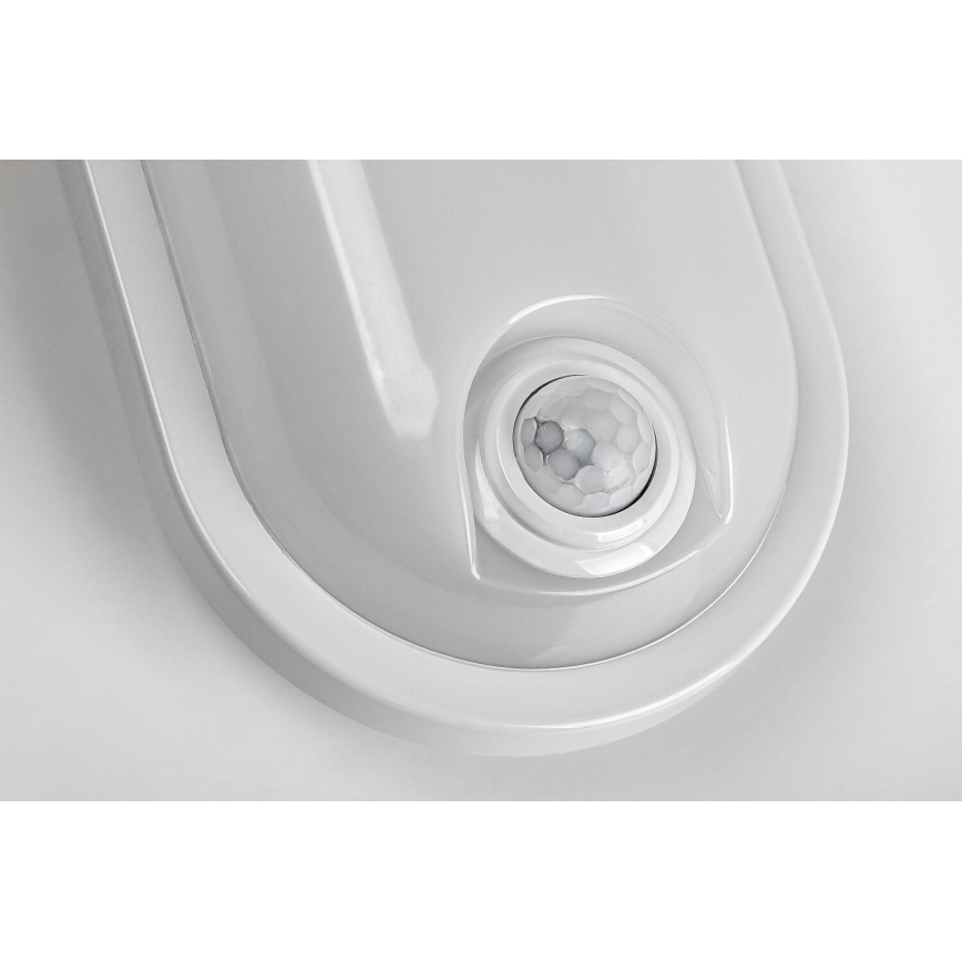 Rabalux - LED välistingimustes laevalgusti anduriga LED/15W/230V IP65 valge