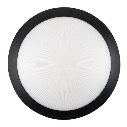 Rabalux - Välislaevalgusti 1xE27/9W/230V IP65, läbimõõt 30 cm, must