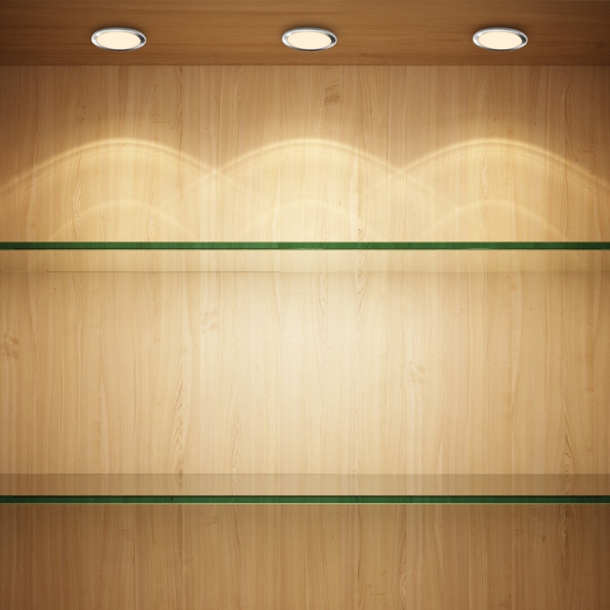 Rabalux - KOMPLEKT 3x LED Hämardatav kapivalgustus 3xLED/1W/230V 4000K