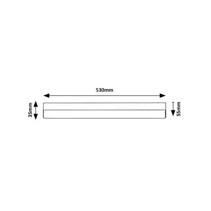 Rabalux - LED Kapialune valgusti kööki LED/14W/230V 4000K 53 cm valge