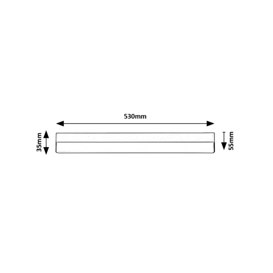 Rabalux - LED Kapialune valgusti kööki LED/14W/230V 4000K 53 cm valge