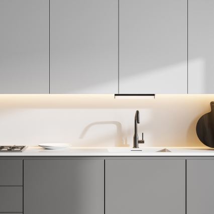 Rabalux - LED Kapialune valgusti kööki LED/24W/230V 4000K 113 cm must