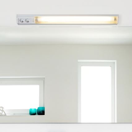 Rabalux - LED Kapialune valgusti kööki kahe pistikupesaga LED/15W/230V 4000K 70 cm valge