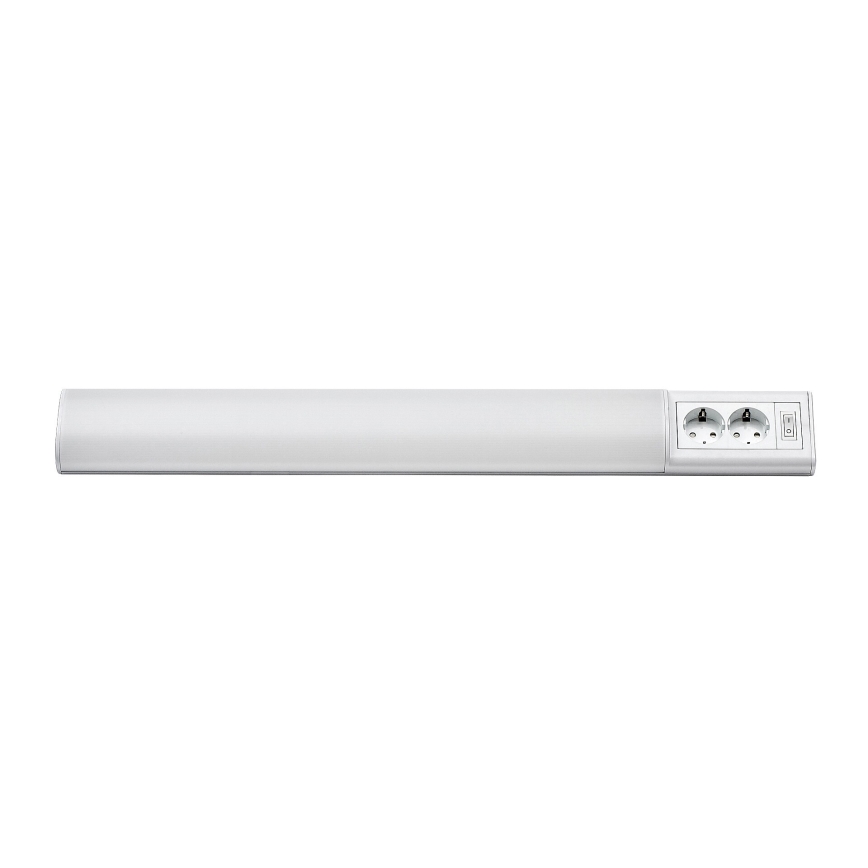 Rabalux - LED Kapialune valgusti kööki kahe pistikupesaga LED/15W/230V 4000K 70 cm valge