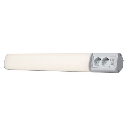 Rabalux - LED Kapialune valgusti kööki kahe pistikupesaga LED/15W/230V 4000K 70 cm valge