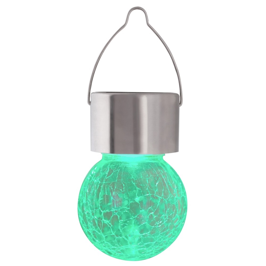 Rabalux - LED RGB Välisvalgusti päikeseenergial lülitiga LED/0,06W 60 mAh IP44
