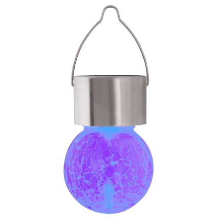 Rabalux - LED RGB Välisvalgusti päikeseenergial lülitiga LED/0,06W 60 mAh IP44