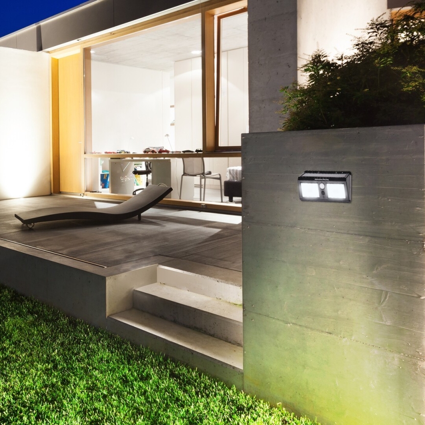 Rabalux - LED päikeseenergia seinavalgusti anduriga IP44 1200 mAh