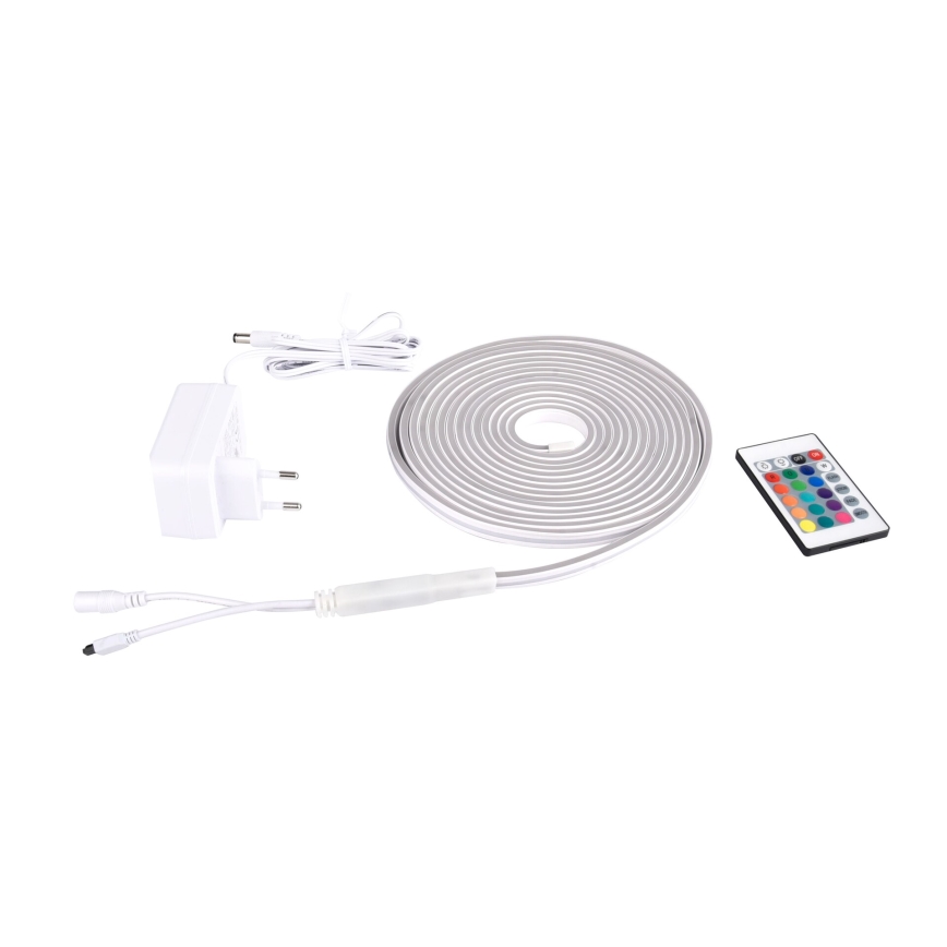 Rabalux - LED RGBW Hämardatav valgusriba LED/21W/230V 5 m IP67 + kaugjuhtimispult