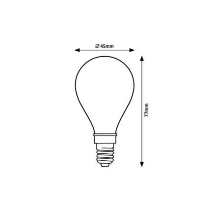 Rabalux - LED Pirn G45 E14/4W/230V 2700K
